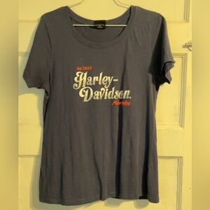 Harley Davidson top super cute just don’t wear.